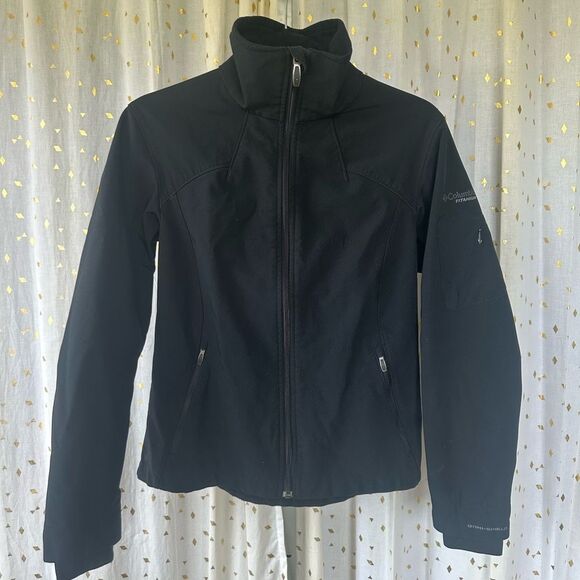 Columbia Women's Hot To Trot Softshell Omni Shield Advanced Repellency Jacket M - Picture 4 of 13